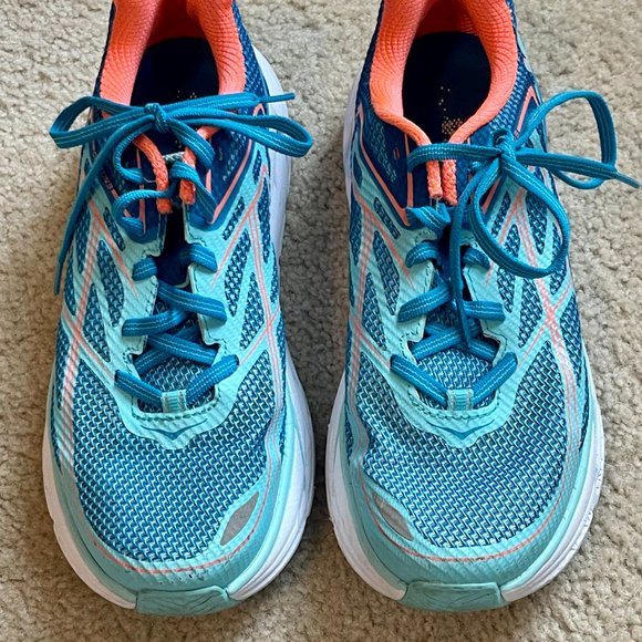 Hoka One Women's Clifton 3 Cloud Running Shoes - Sz 8.5 - Picture 4 of 7